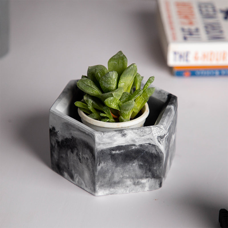 Buy Mixona Concrete Planter Pots & Planters from Vaaree