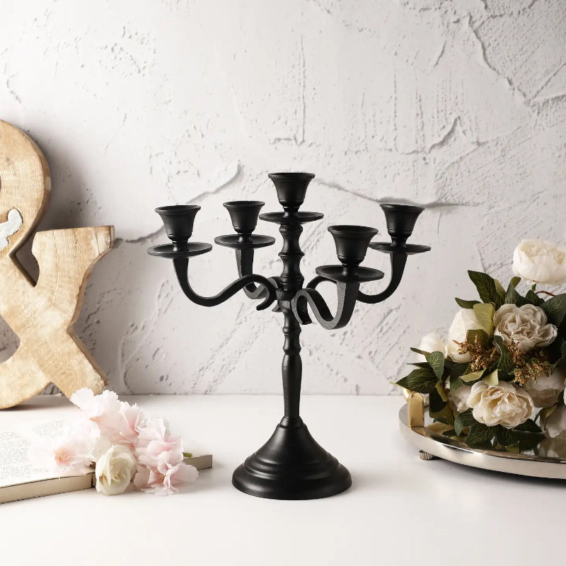 Buy Bliar Candle Holder - Black Candle Holders from Vaaree