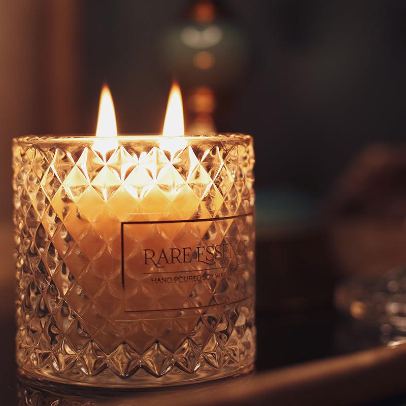 Buy Elois Carved Jar Candle - Floral Notes Candles from Vaaree