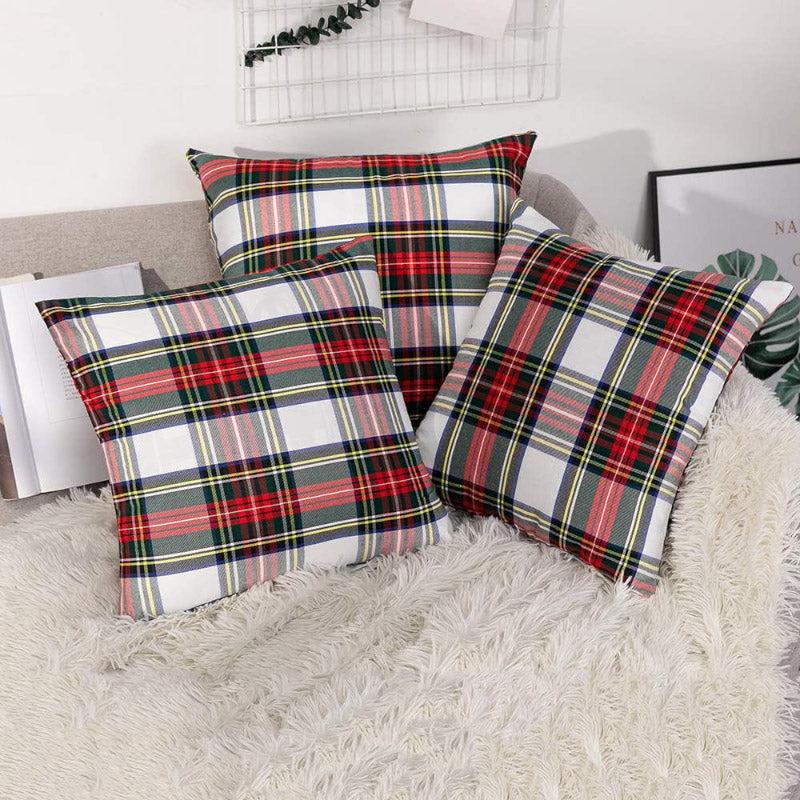 Buy Gildora Checkered Woven Cushion Cover Cushion Covers from Vaaree