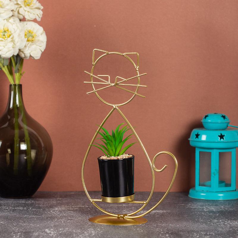 Buy Meow Metal Planter Pots & Planters from Vaaree