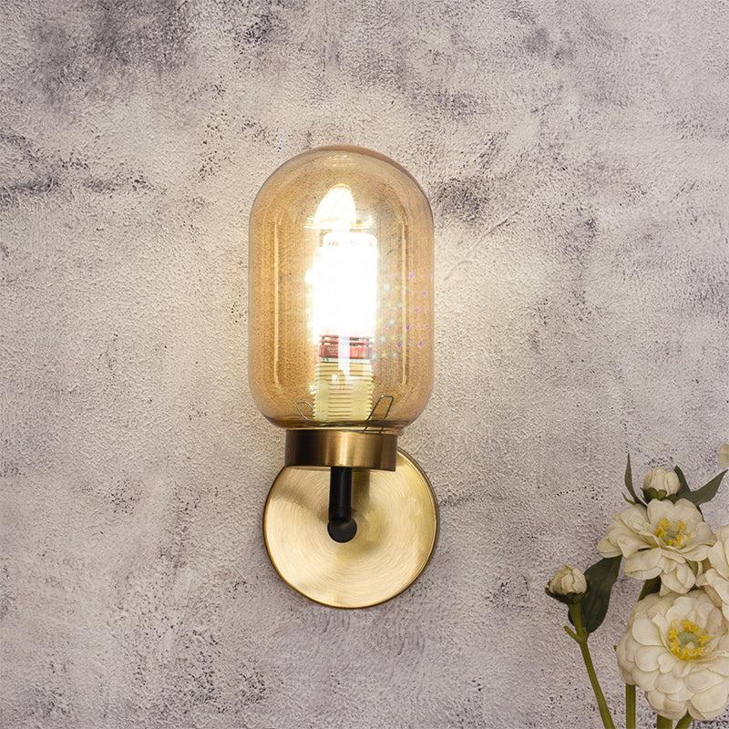 Buy Cecily Vintage LED Wall Lamp - Amber Wall Lamp from Vaaree