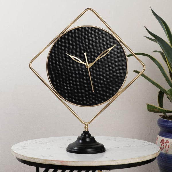 Buy Rhombus Tick Table Clock Table Clock from Vaaree