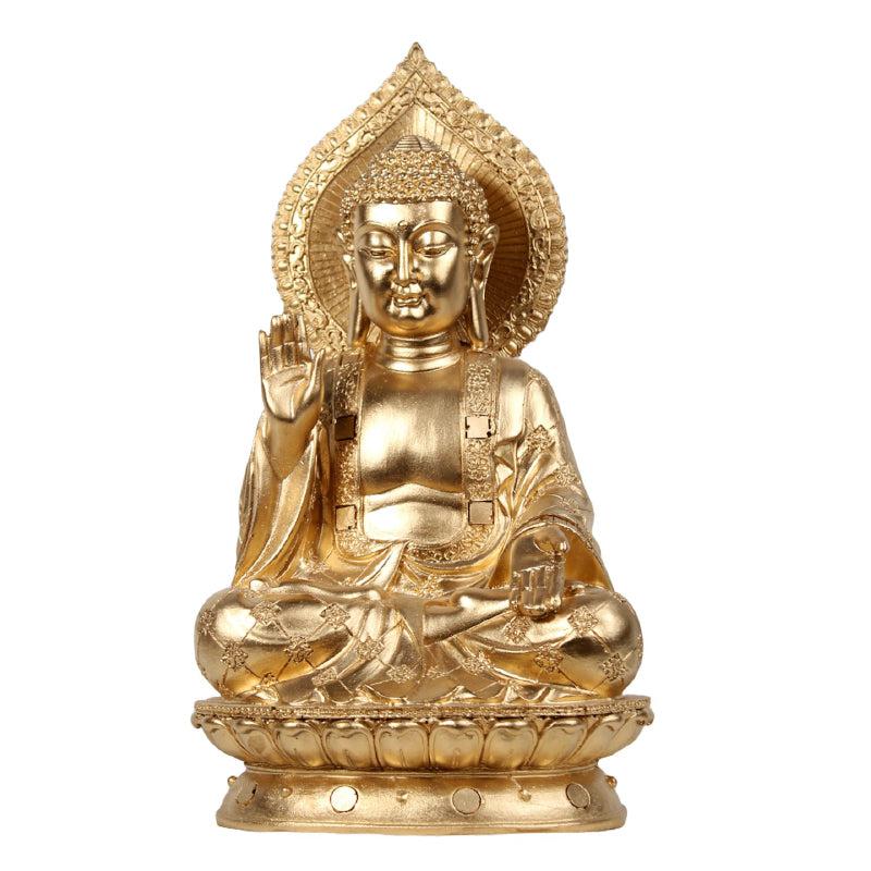 Buy Buddha Aura Showpiece - Gold Showpieces from Vaaree