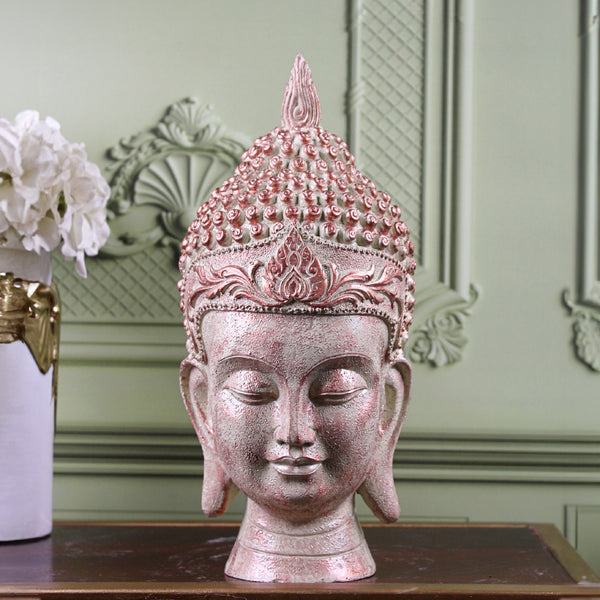 Thathagat Buddha Showpiece - Rose Gold