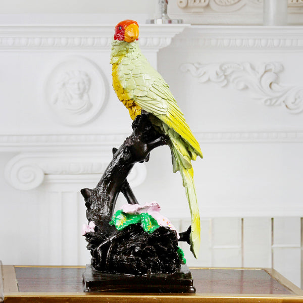 Showpieces - Pinto Parrot Showpiece - Yellow