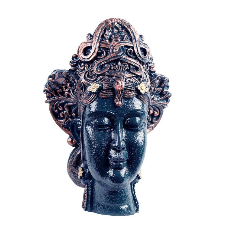 Buy Buddhamrita Head Showpiece - Grey Showpieces from Vaaree