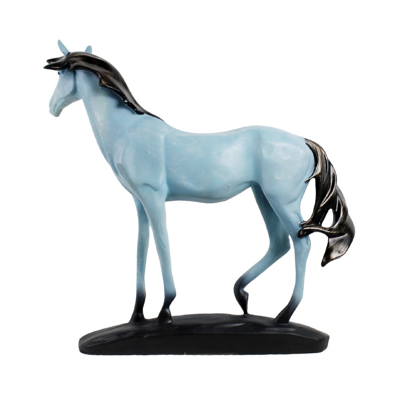 Buy Gallop Grace Showpiece - Blue Showpieces from Vaaree