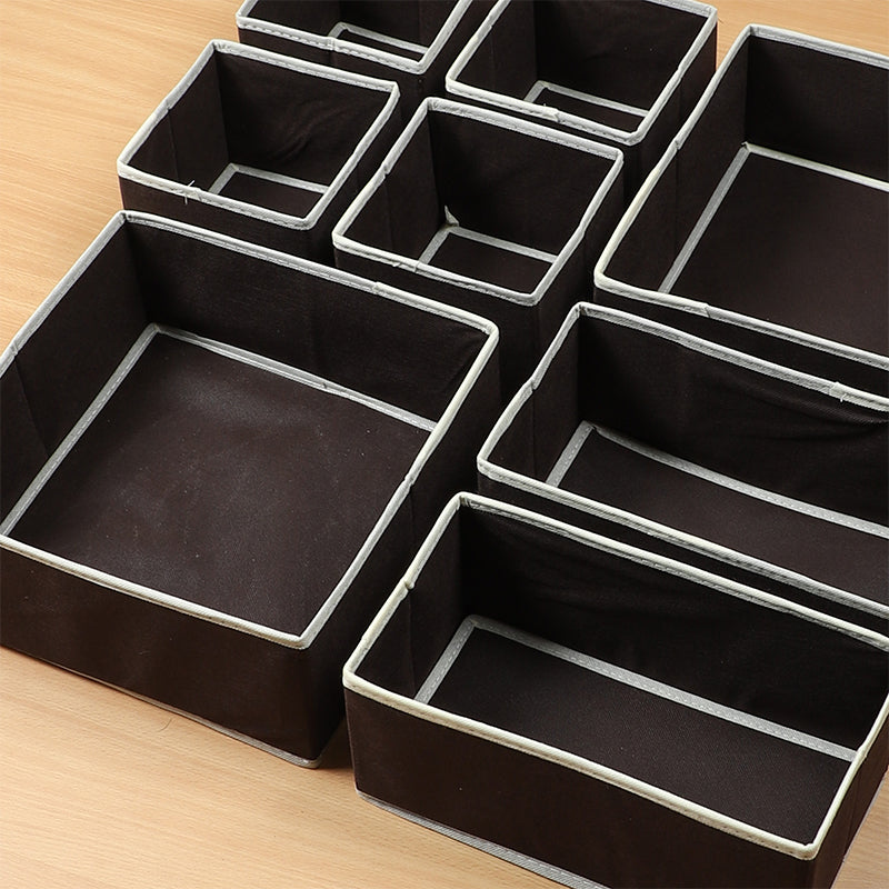 Storage Box - Sarah Foldable Organizer - Set Of Eight