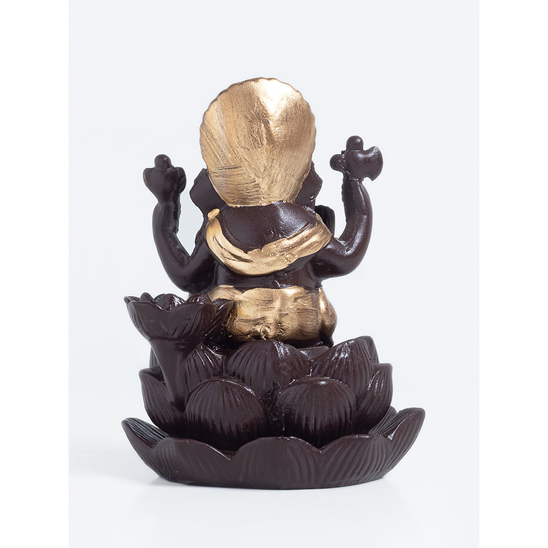 Buy Black Vakrthund Smoke Fountain Incense Holders from Vaaree