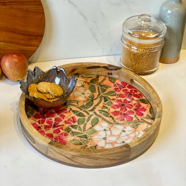 Serving Tray - Algona Garden Mangowood Tray