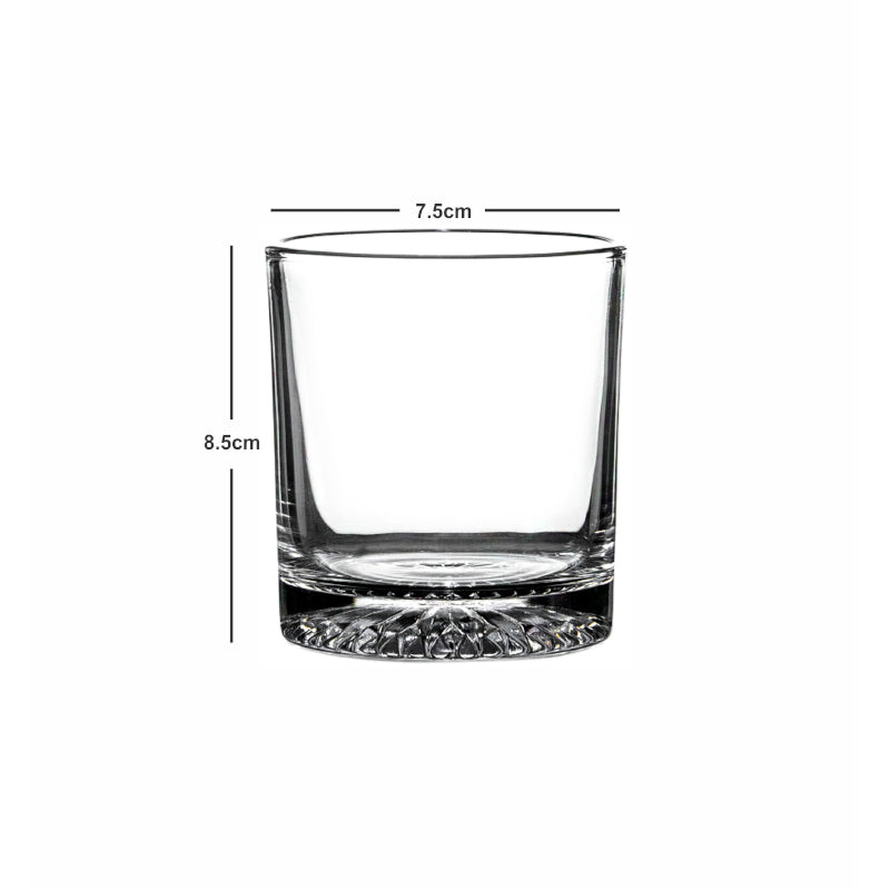 Drinking & Juice Glasses - Natalie Glass Tumbler (260 ML) - Set Of Six