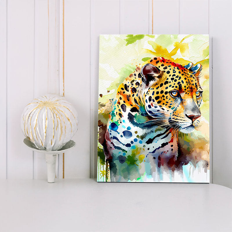 Wall Art & Paintings - Leopard Fantasy Wall Painting