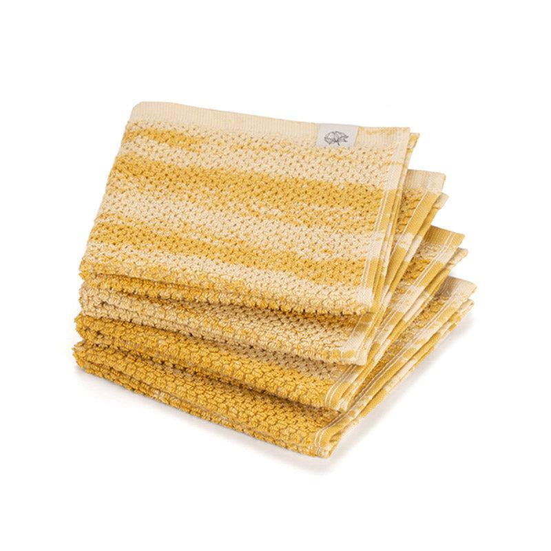 Buy Sunscreen Terry Cotton Face Towel (Yellow) - Set Of Four Hand & Face Towels from Vaaree