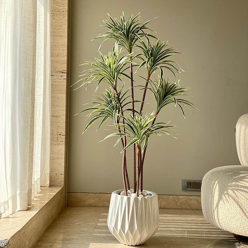 Buy Faux Spider Palm Tree - 4 Feet Artificial Plants from Vaaree