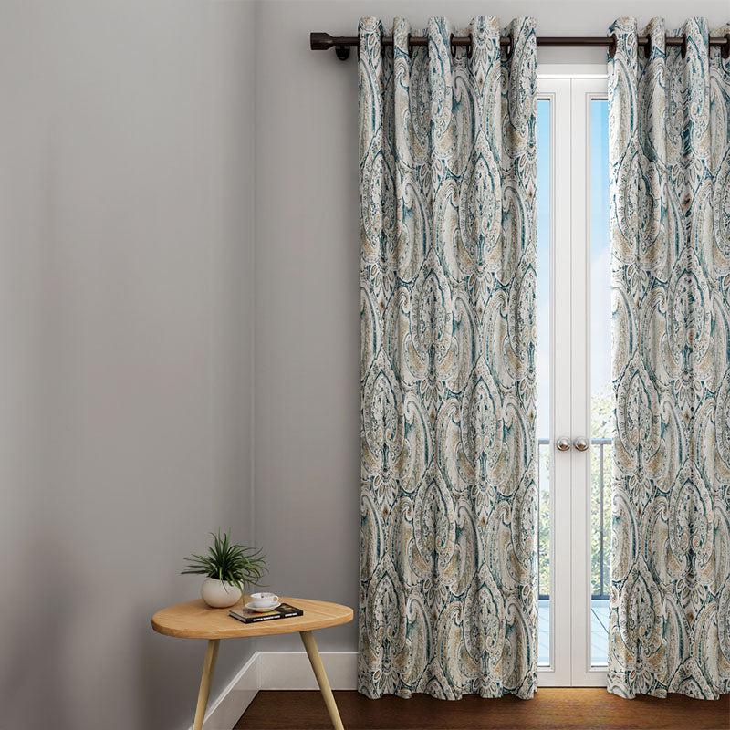 Buy Athvi Ethnic Curtain Curtains from Vaaree