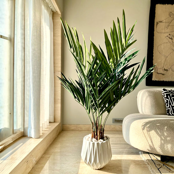 Faux Kentia Palm Tree - 4 Feet