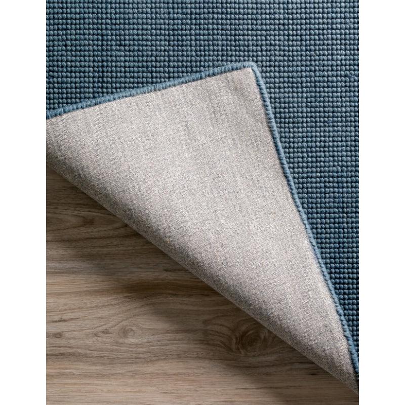 Buy Handloom Legacy Rug - Blue & Grey Rugs from Vaaree