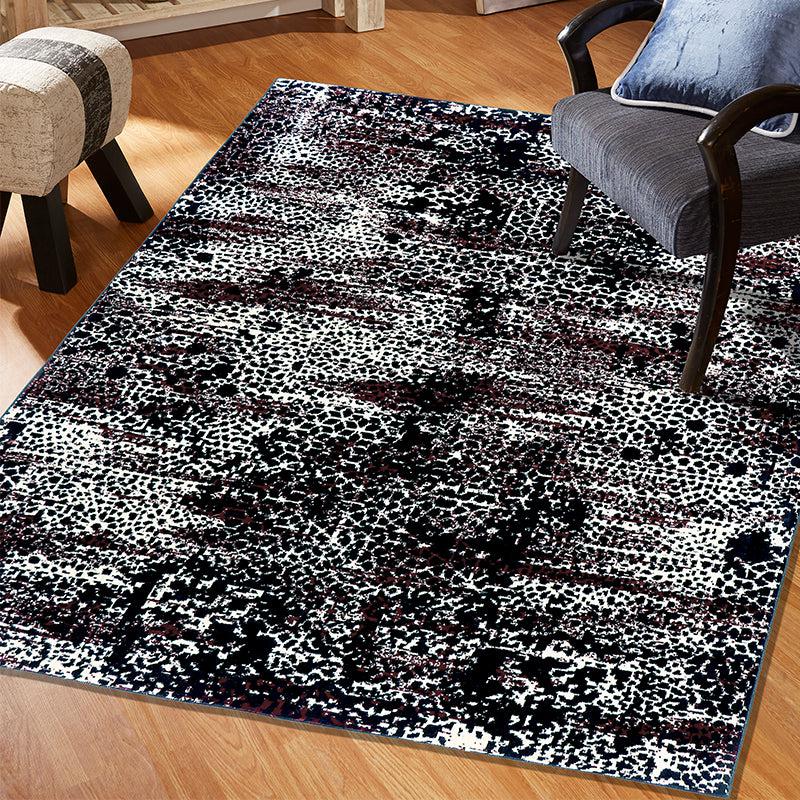 Buy Rieva Anti Skid Rug - Black & Brown Rugs from Vaaree