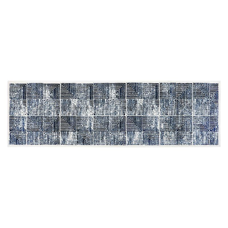 Buy Merca Anti Skid Runner Rug - Blue Runner Rug from Vaaree