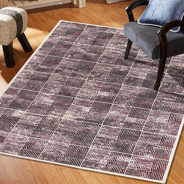 Buy Merca Anti Skid Rug - Maroon Rugs from Vaaree