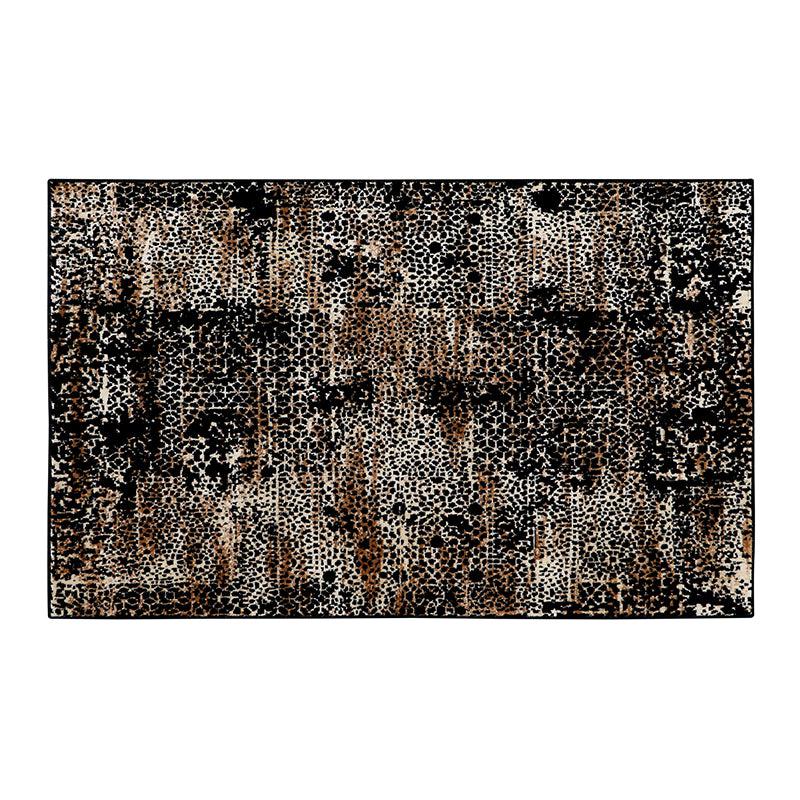 Buy Alda Anti Skid Rug - Black & Brown Rugs from Vaaree