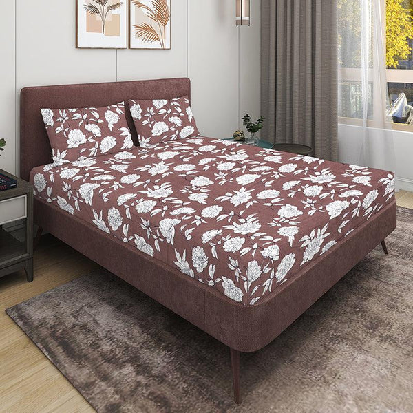 Buy Lueva Printed Bedsheet Bedsheets from Vaaree