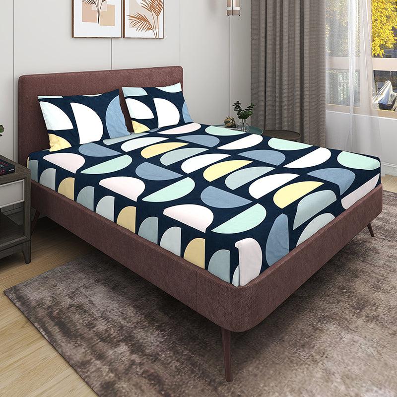 Buy Demis Printed Bedsheet Bedsheets from Vaaree