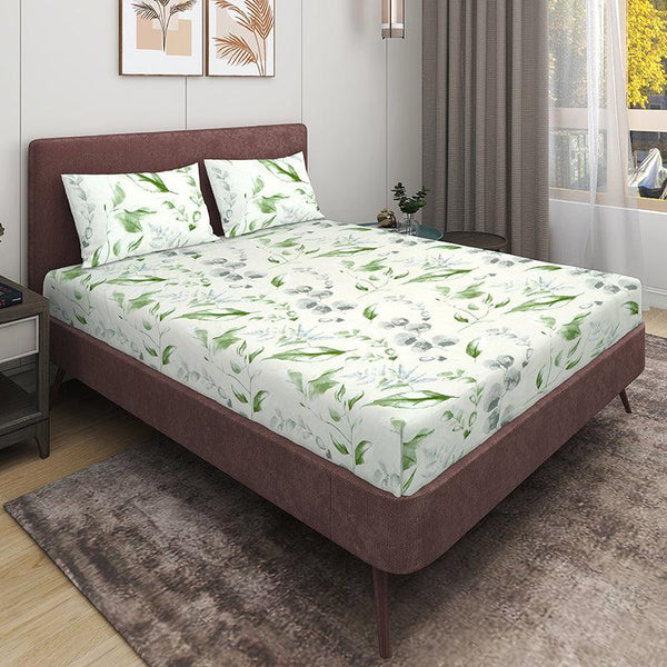 Buy Xena Floral Printed Bedsheet Bedsheets from Vaaree