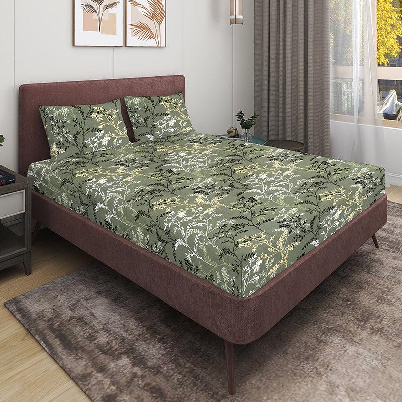 Buy Rofiya Floral Printed Bedsheet Bedsheets from Vaaree