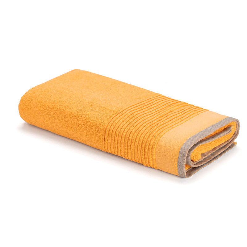 Buy Ruffle Terry Cotton Bath Towel - Yellow Bath Towels from Vaaree