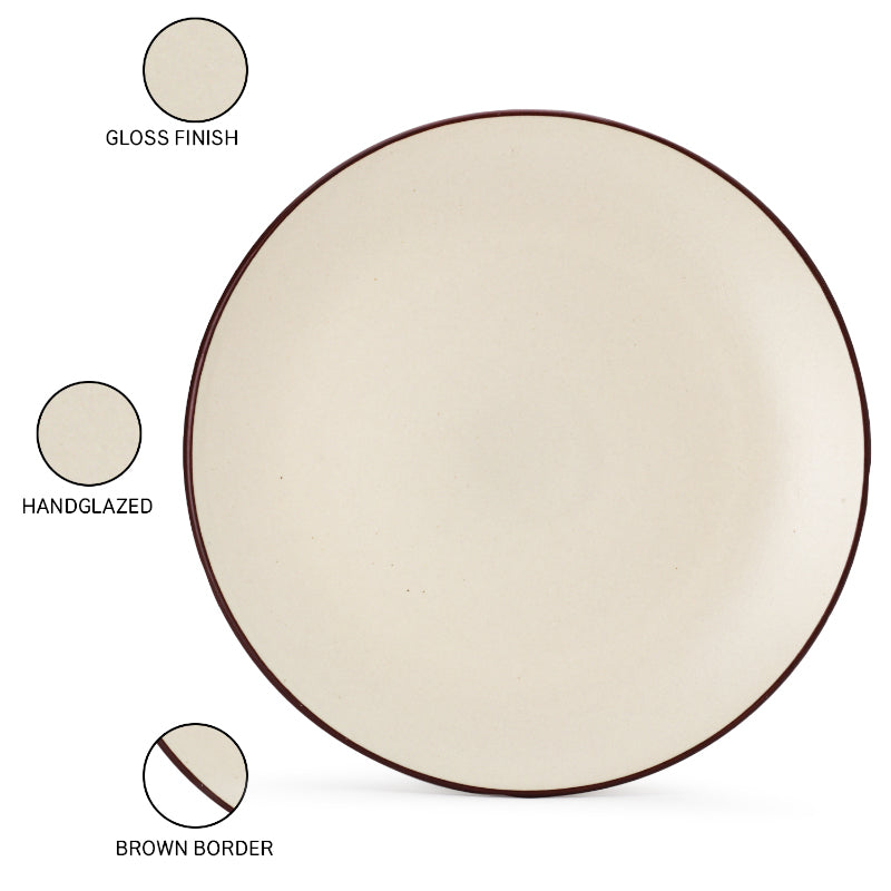 Dinner Set - Riddo Dinnerware (Off White) - Eight Piece Set