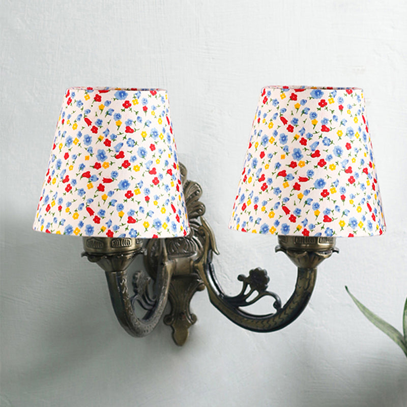 Wall Lamp - Vintage Color Splash Conical Duo Wall Lamp