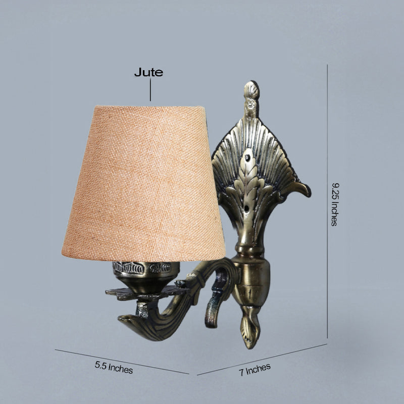 Wall Lamp - Magda Masique Conical Wall Lamp - Beige