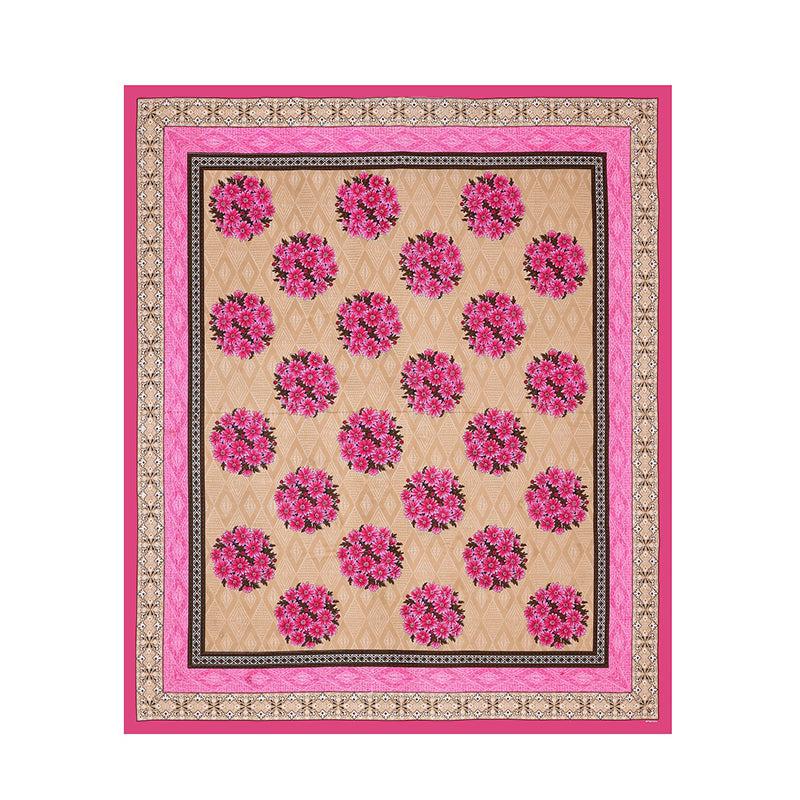 Buy Rose Bloom Floral Bedsheet - Pink Bedsheets from Vaaree