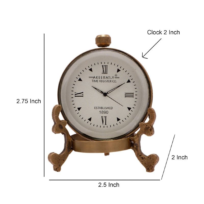 Table Clock - Houston Antique Table Clock