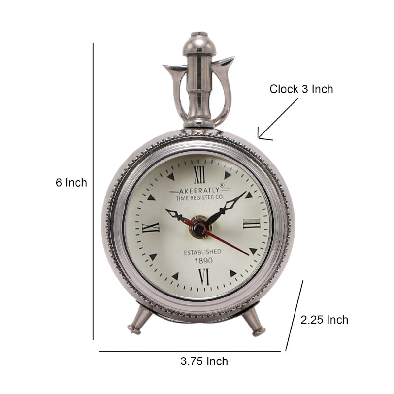 Table Clock - Ruma Aluminium Table Clock