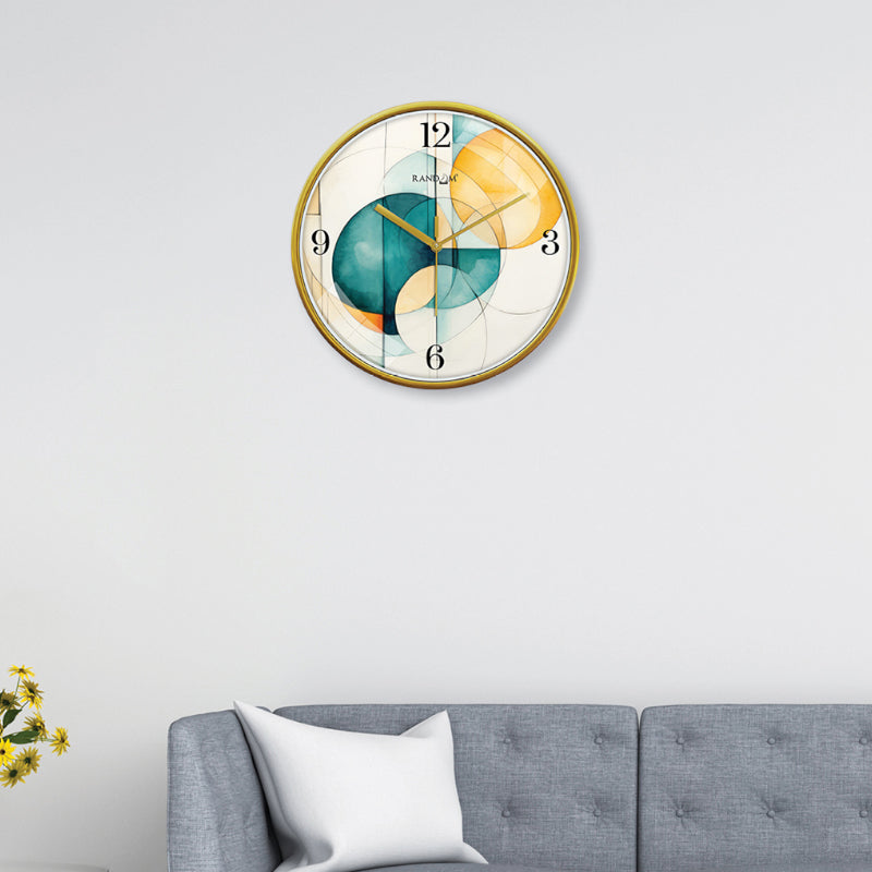 Buy Rimo Abstract Wall Clock Wall Clock from Vaaree