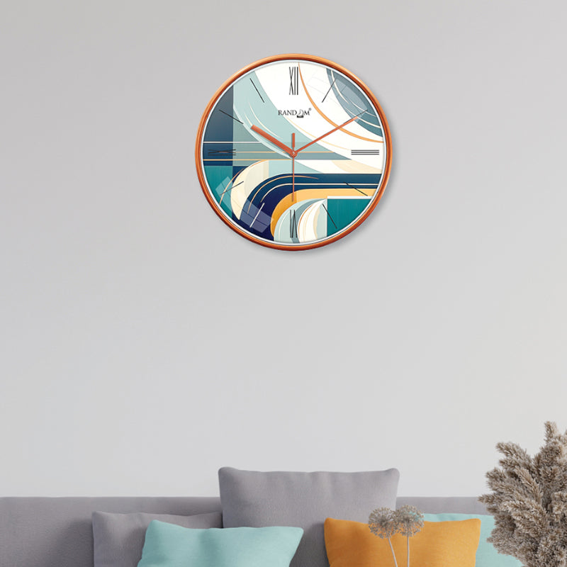 Buy Hemo Abstract Wall Clock Wall Clock from Vaaree