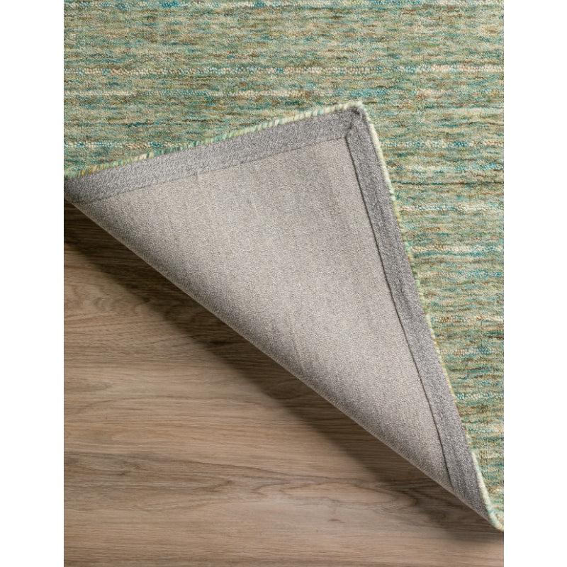 Buy Leyla Hand Woven Rug - Sea Green Rugs from Vaaree