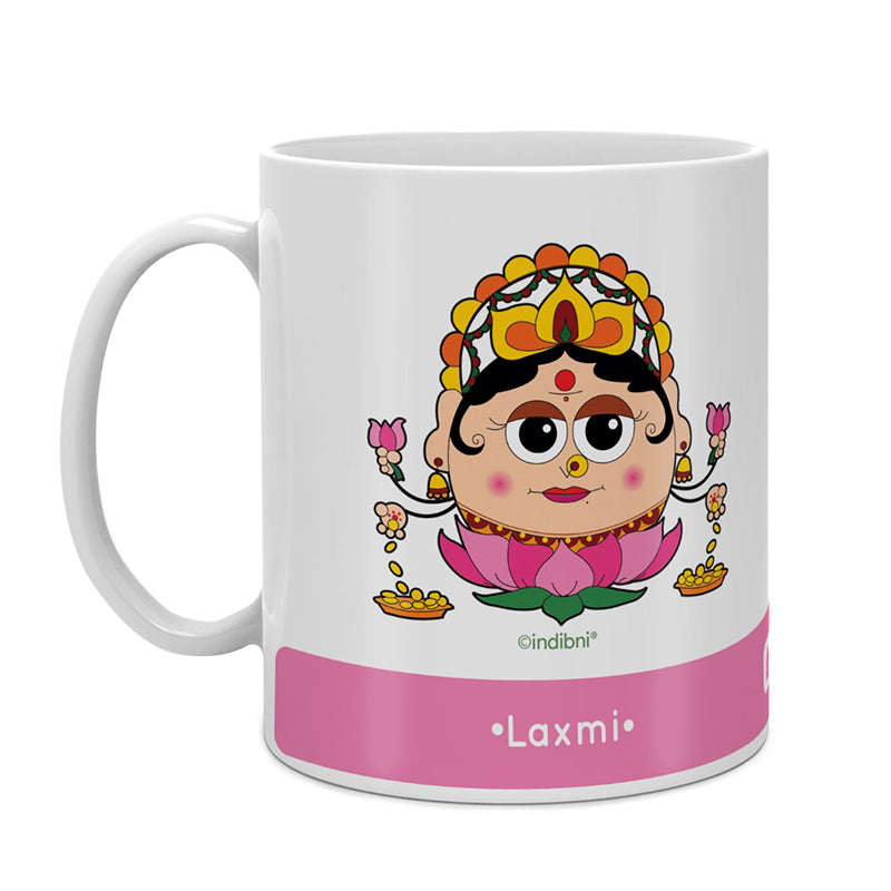 Buy Whimsy Cute Laxmi Mug - 300 ML Mug from Vaaree