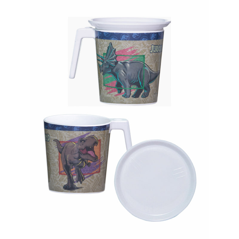 Mug & Tea Cup - Jurrasic Wonder Kids Mug With Coasters (320 ML) - Set Of Four
