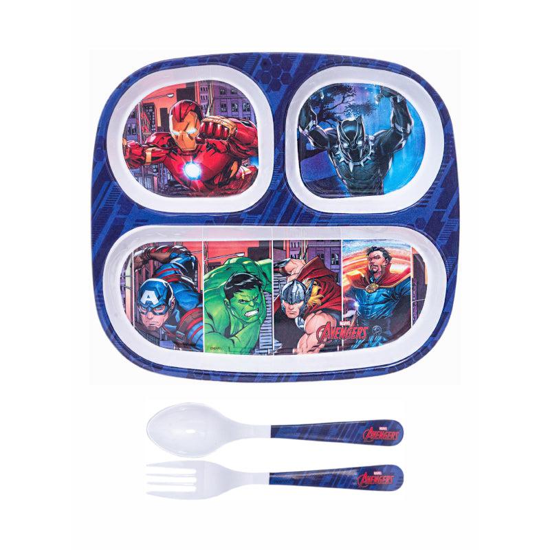 Buy Avenger Power Kids Dining Set - Five Piece Set Kids Dinner Set from Vaaree