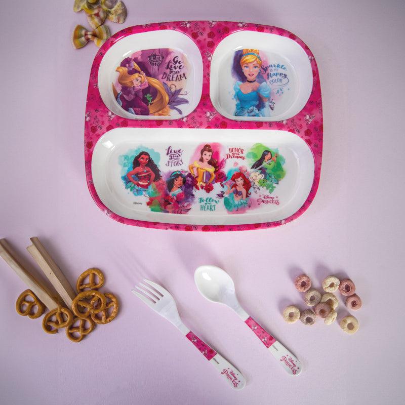 Buy Disney Beauty Kids Dining Set - Five Piece Set Kids Dinner Set from Vaaree