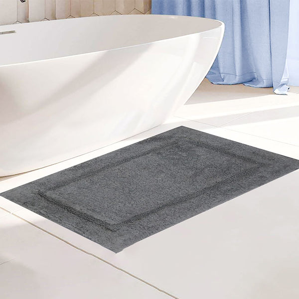 Buy Regent Anti Skid Bath Mat - Grey Bath Mats from Vaaree