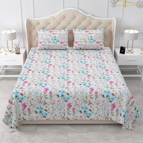 Buy Espora Floral Bedsheet Bedsheets from Vaaree