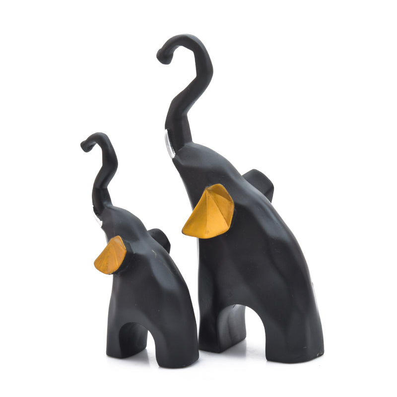 Buy Tusker Joy Showpiece - Set Of Two Showpieces from Vaaree