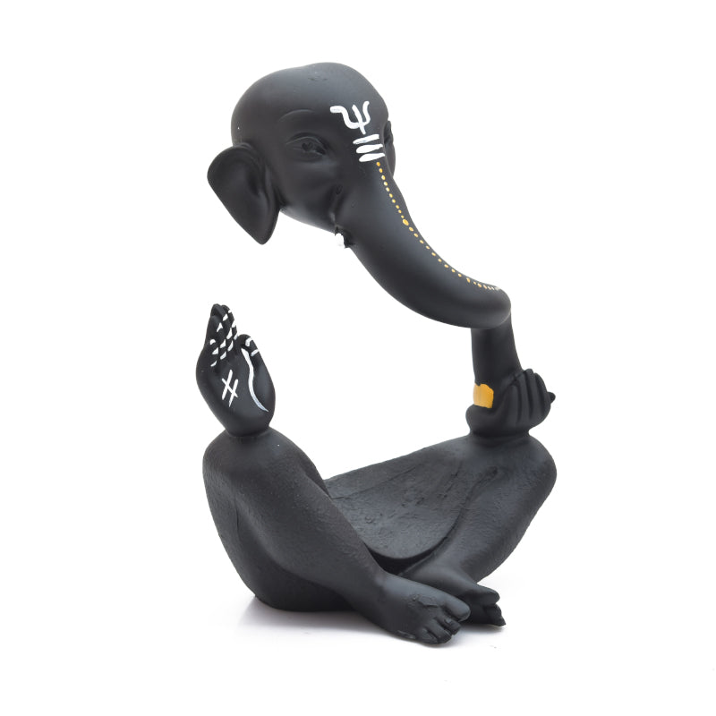 Buy Ganapati Resin Idol - Black Idols & Sets from Vaaree