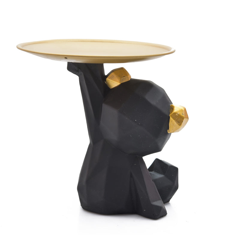 Buy Mr Teddy Showpiece - Black Showpieces from Vaaree