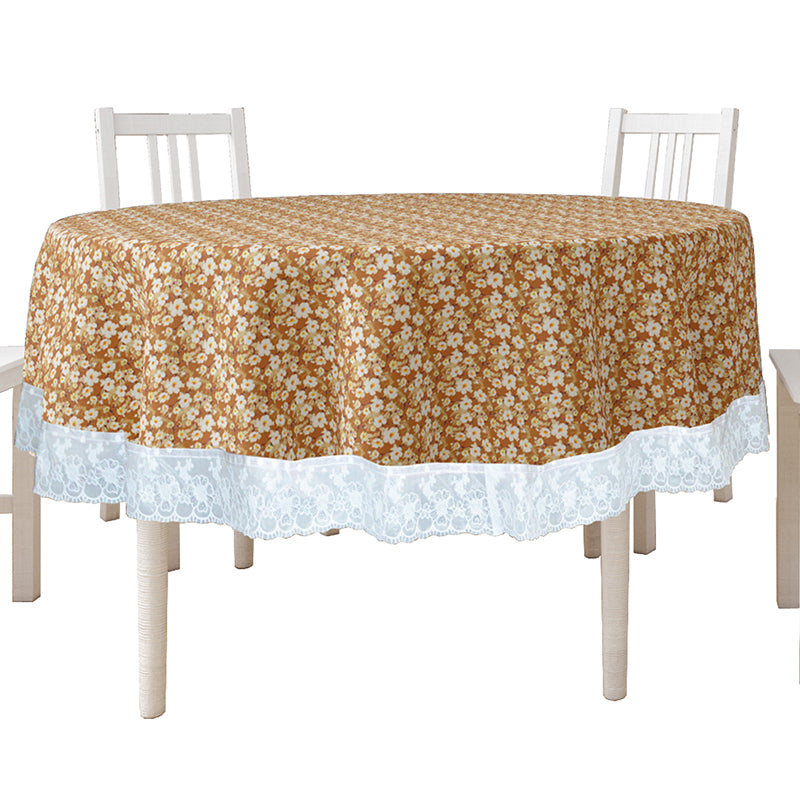 Table Cover - Nuka Round Floral Tabel Cloth - Four Seater